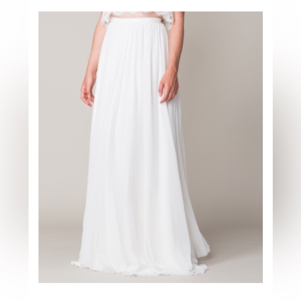Sarah Seven Silk Bridal Watts Skirt